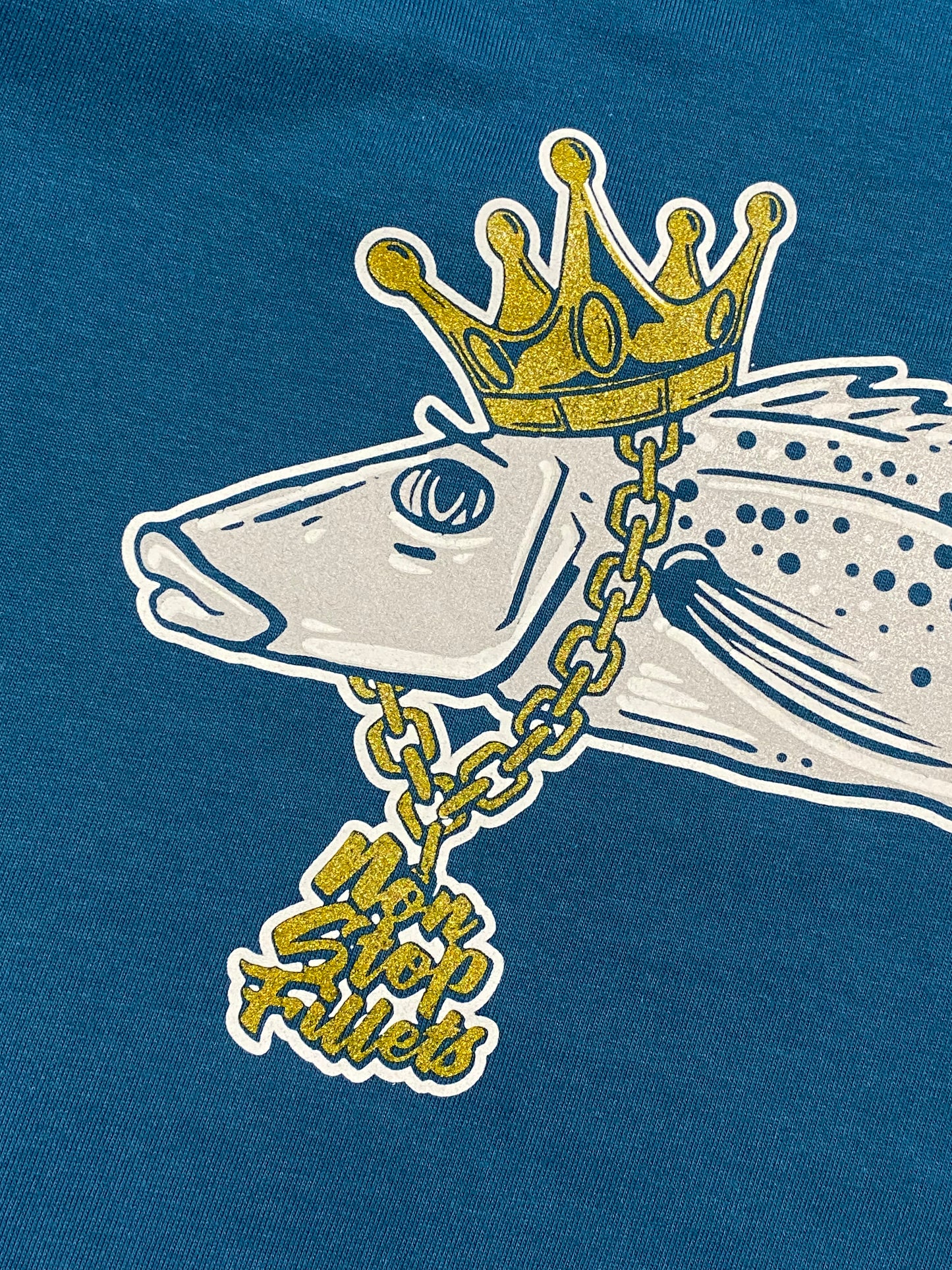 KING GEORGE - T-shirt Atlantic Blue