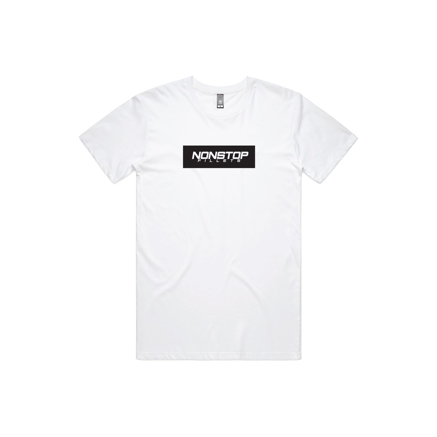 NONSTOP BOXED LOGO - black/white print