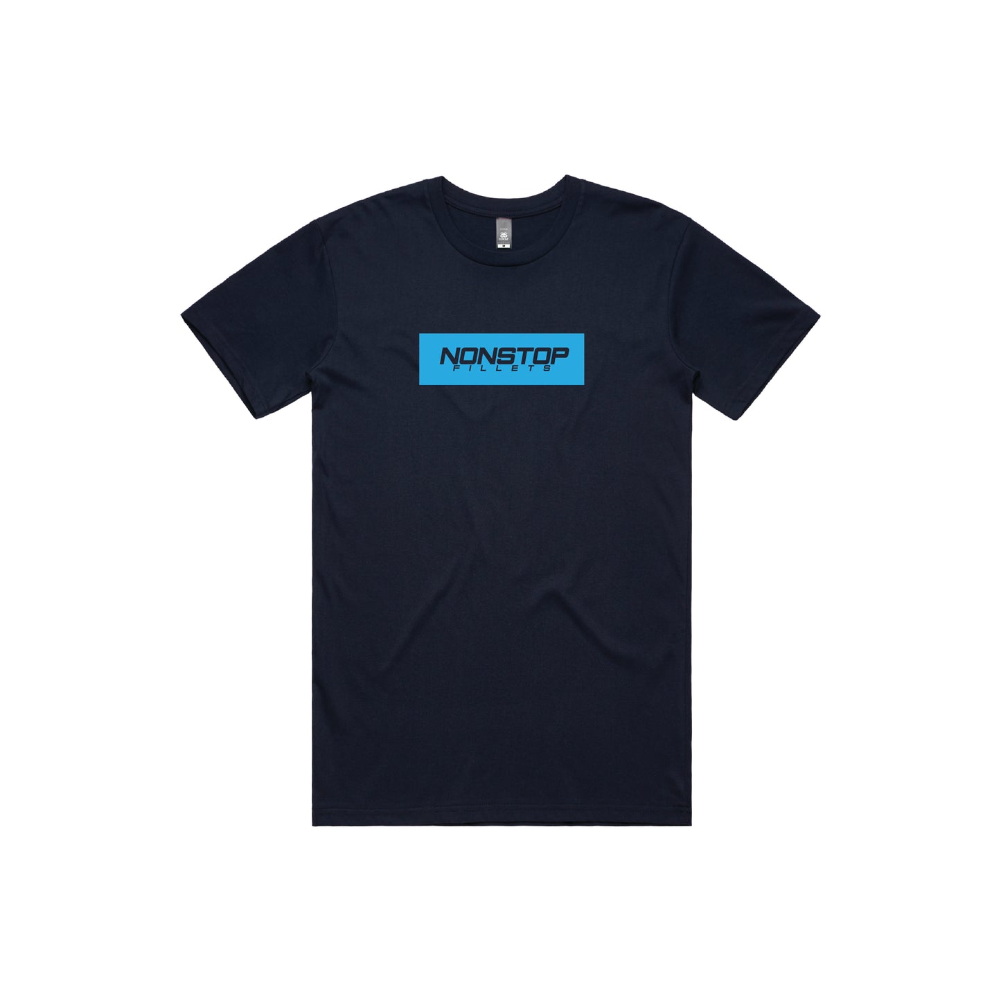 NONSTOP BOXED LOGO - skyblue print