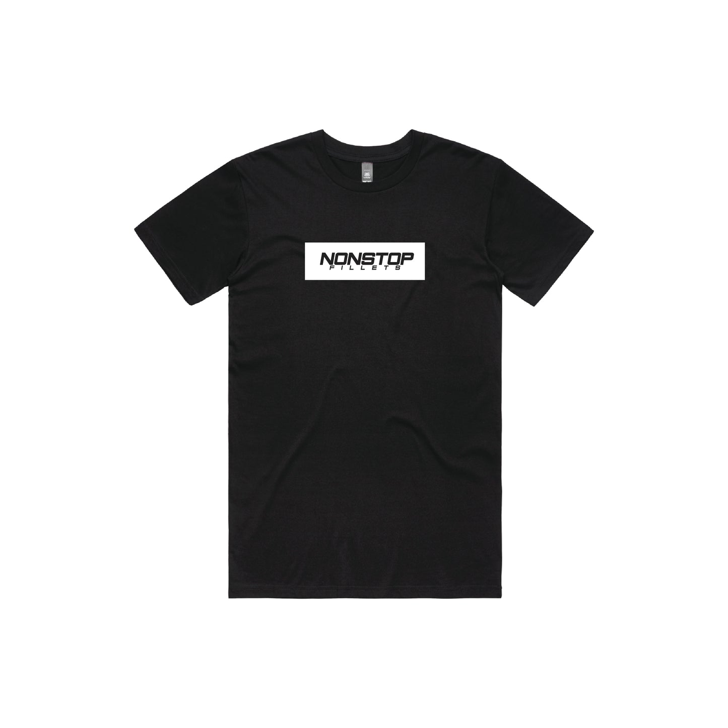 NONSTOP BOXED LOGO - black/white print