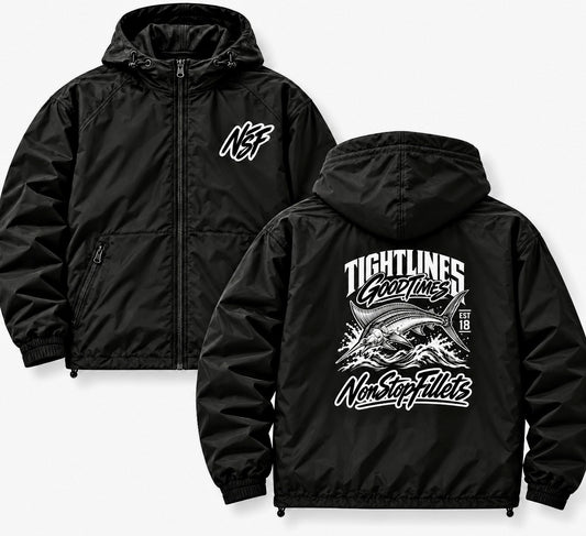 SAILFISH TIGHTLINES GOODTIMES  zipped jacket - water resistant - wind proof