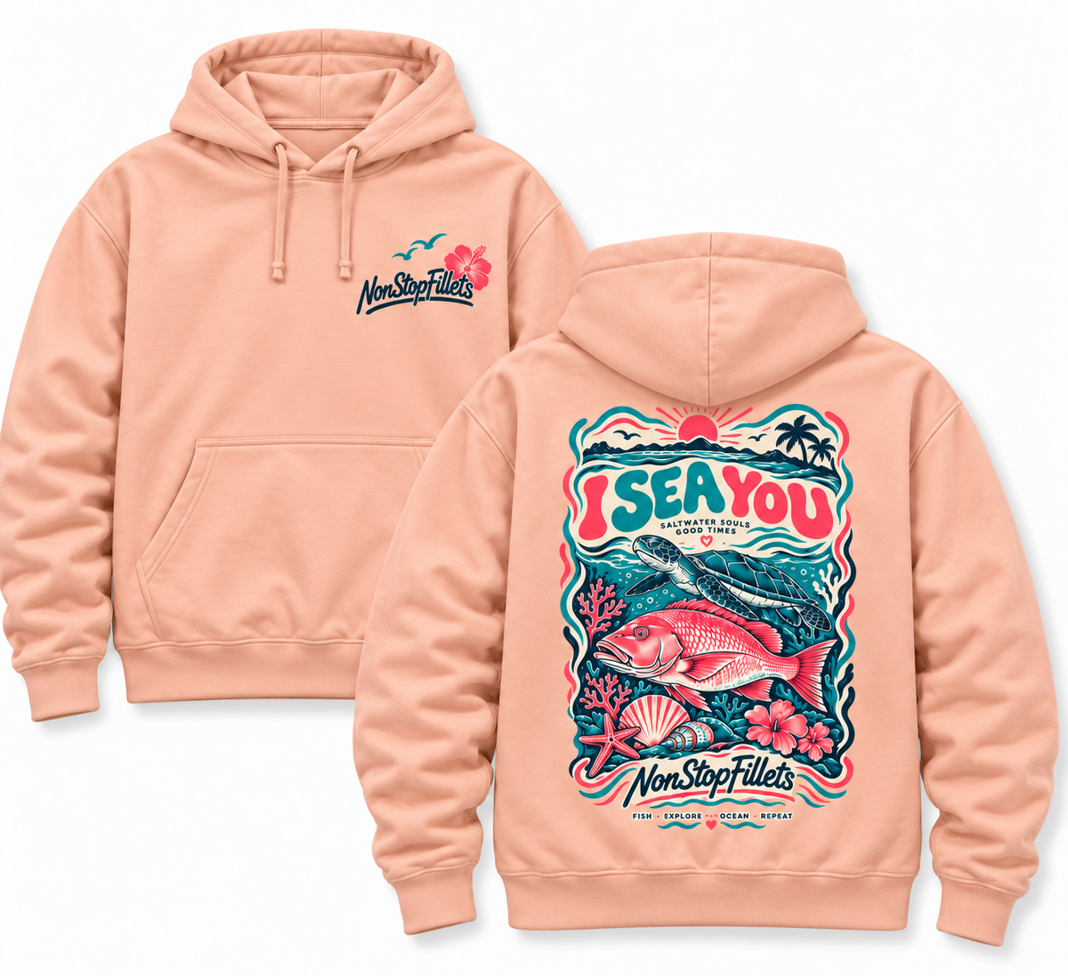 I SEA YOU women’s hoods