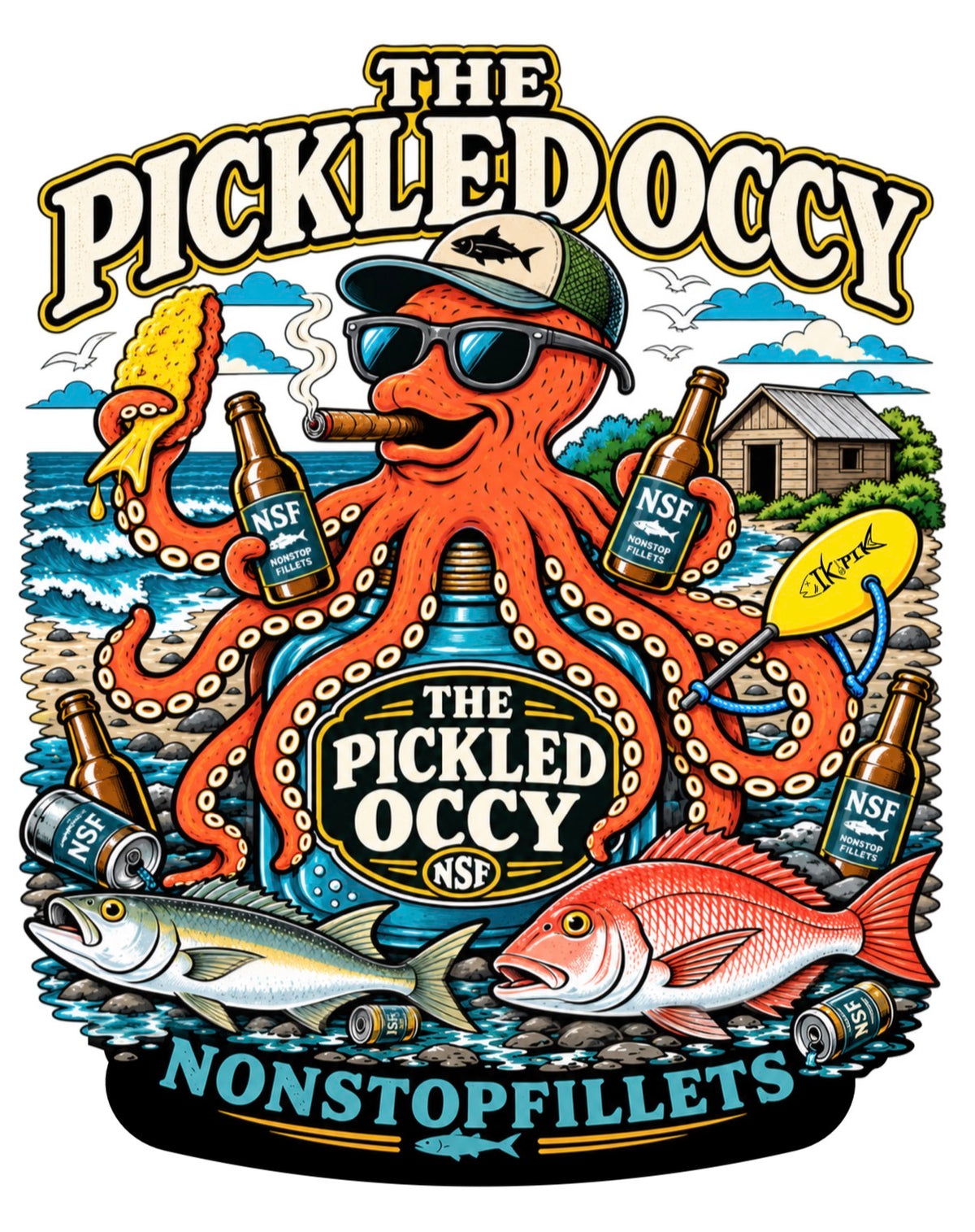 THE PICKLED OCCY A-frame caps