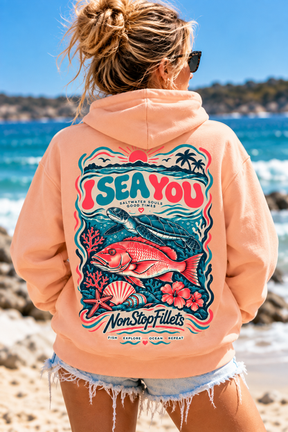 I SEA YOU women’s hoods