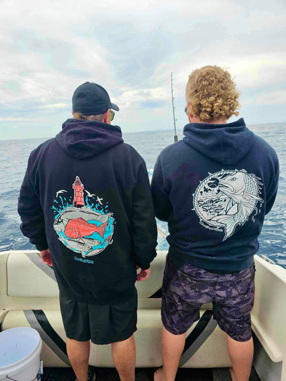 INSHORE SNAPPER SLAYER - HOOD navy blue