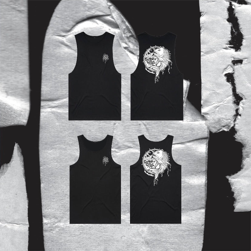 SNAPPER Slayer - standard lowdown singlet - black
