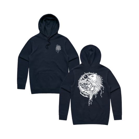 INSHORE SNAPPER SLAYER - HOOD navy blue