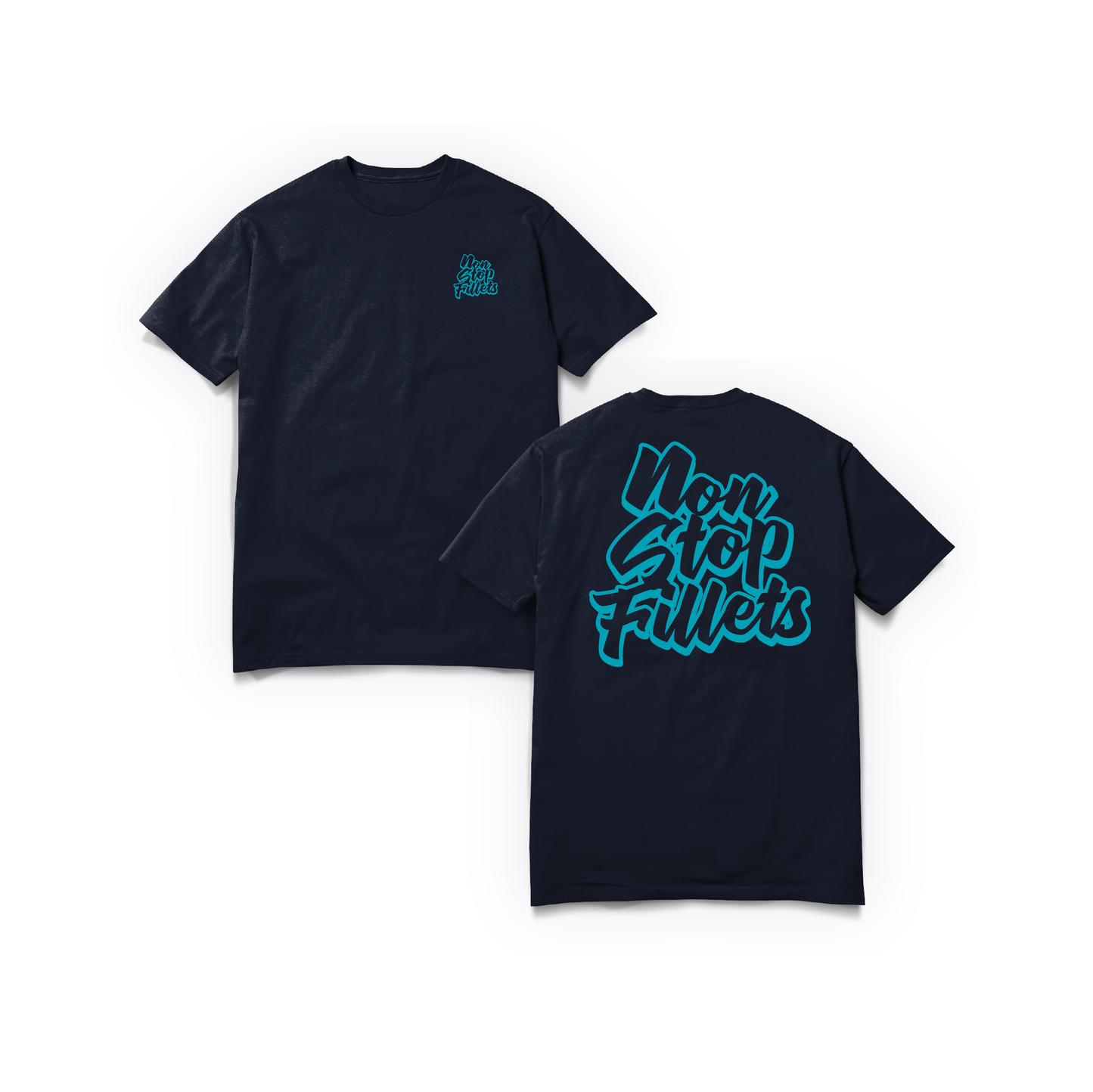 STACK LOGO - T-SHIRT- TEAL