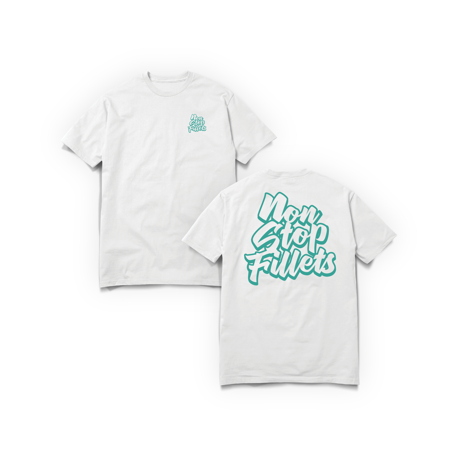 STACK LOGO - T-SHIRT- TEAL