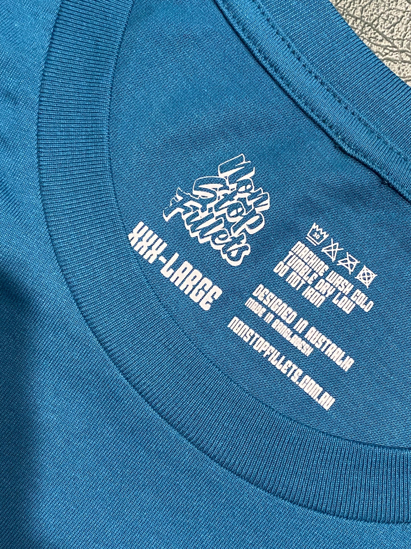 KING GEORGE - T-shirt Atlantic Blue
